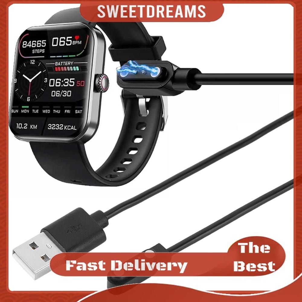 สายชาร์จ USB แม่เหล็ก 60 ซม. สําหรับอุปกรณ์เสริมสมาร์ทวอทช์ F57L