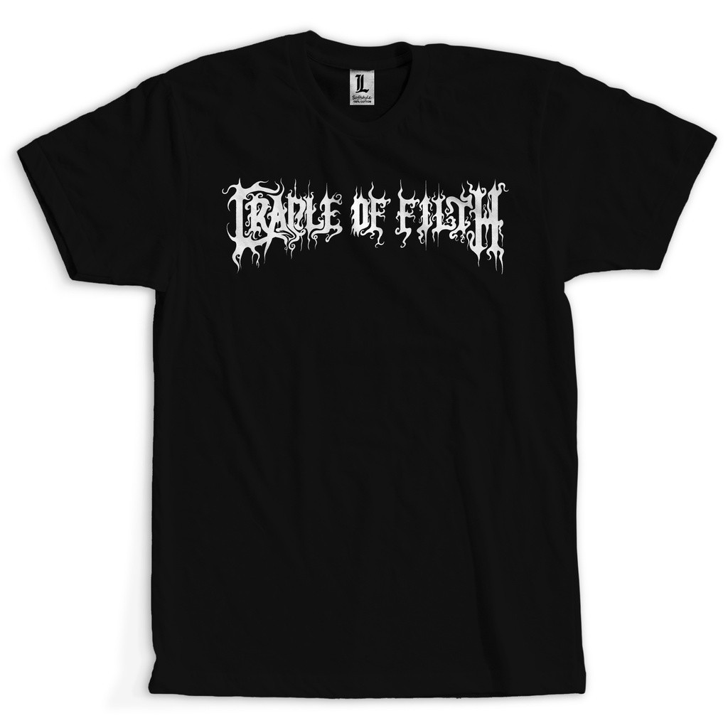 Band CRADLE OF FILTH เสื้อยืดผ้าฝ้ายหวี 24s