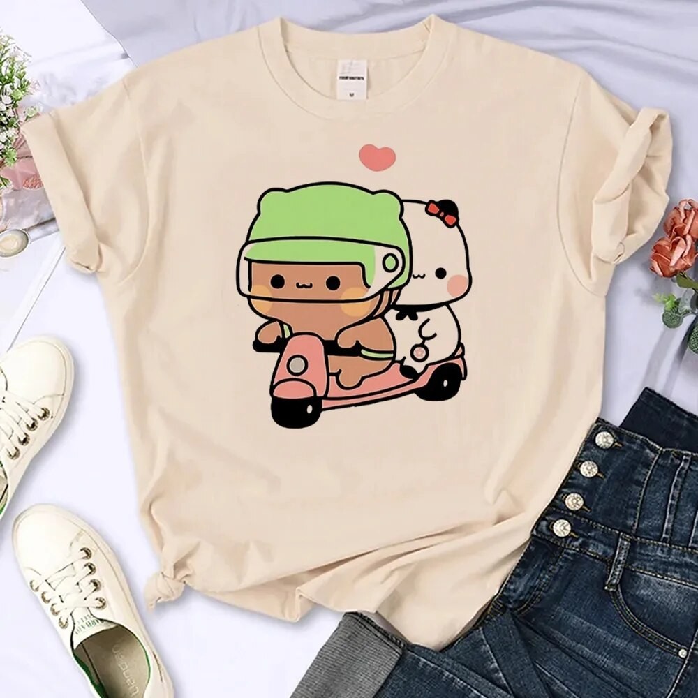 เสื้อยืด Bubu and Dudu สตรีทแวร์ญี่ปุ่นดีไซน์ Y2KS-5XL