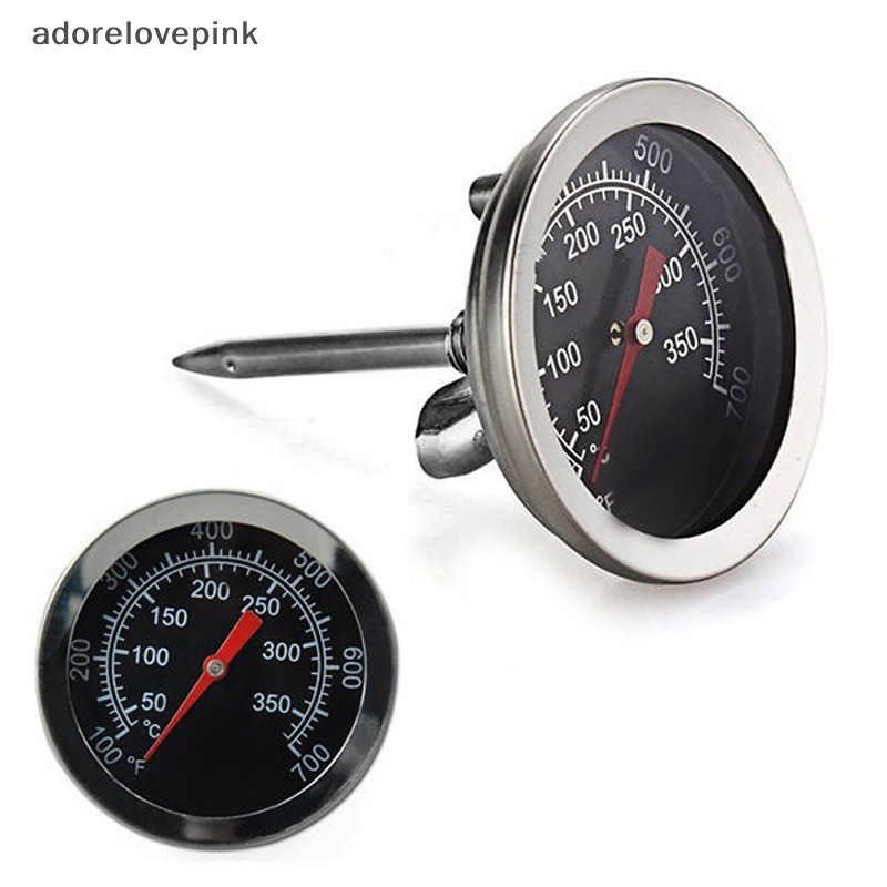 Adorelovepink เครื่องวัดอุณหภูมิเตาอบ ทําอาหาร สเตนเลส โพรบ เครื่องวัดอุณหภูมิ อาหาร เนื้อสัตว์ เกจ 350°C th
