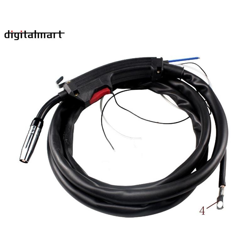 [digitalmart] ไฟฉายเชื่อม 14Ak พร้อมสายเคเบิล 2 เมตร อุปกรณ์เสริม สําหรับเครื่องเชื่อม Mig Mag
