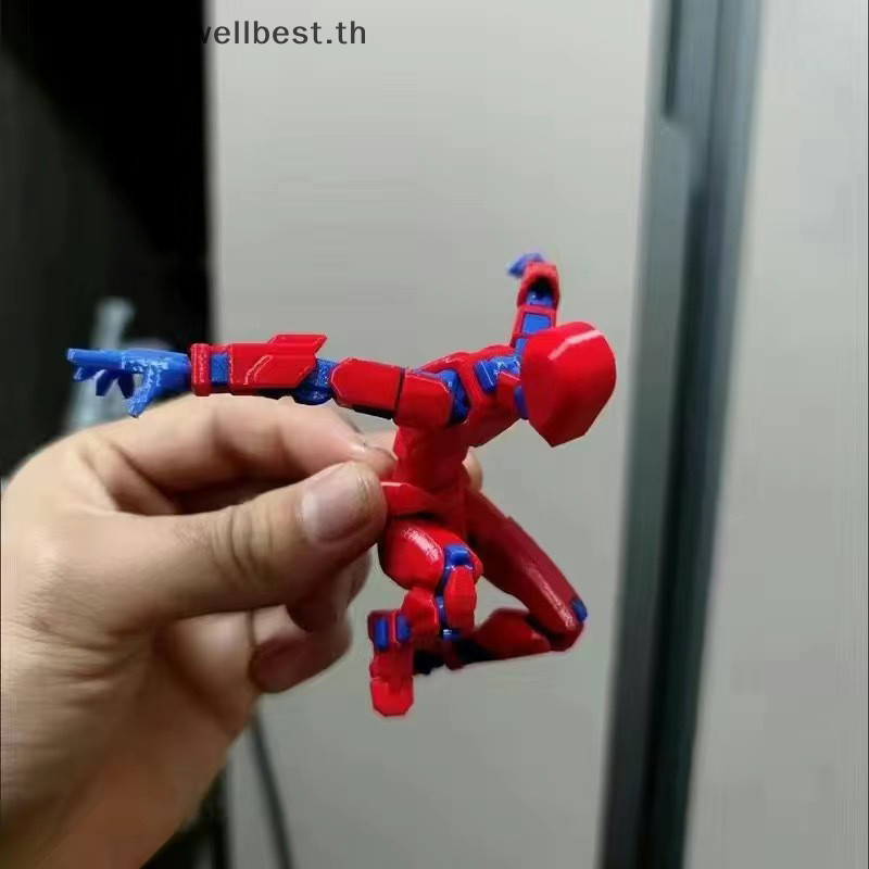 Fbth ขายดี หุ่นยนต์ฟิกเกอร์ 2.0 3D ขยับได้ หลายข้อต่อ 13 สําหรับผู้ใหญ่ เด็ก