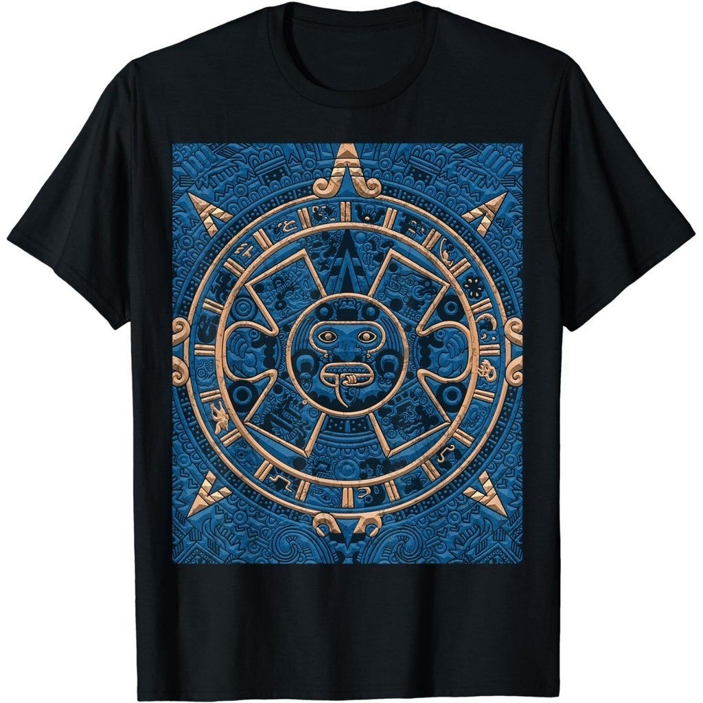 ใหม่จํากัดเม็กซิโก Maya Aztec ปฏิทิน Sunstone Mexican Aztec People S3Xl