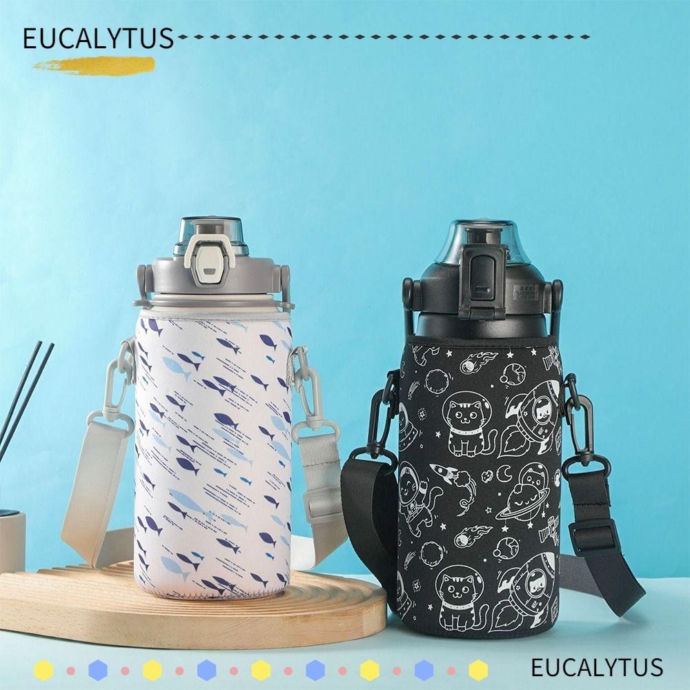 Eutus กระเป๋าใส่ขวดน้ํา มีฉนวนกันความร้อน อุปกรณ์เสริม สําหรับเล่นกีฬา ตั้งแคมป์กลางแจ้ง 1300 1700 มล.