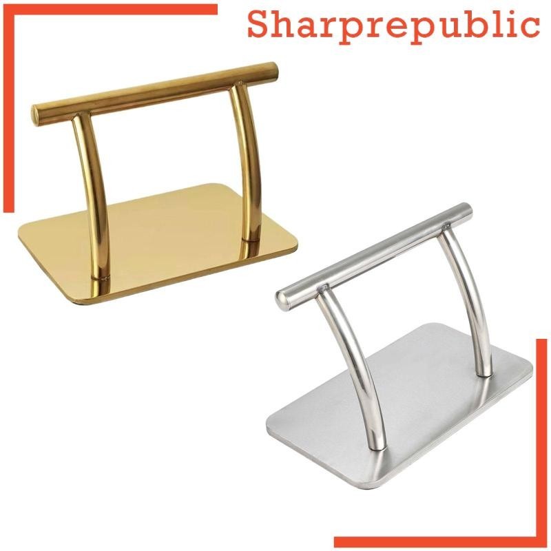 [Sharprepublic] ที่วางเท้า สเตนเลส อุปกรณ์เสริม สําหรับช่างตัดผม เก้าอี้ตัดผม แชมพู ช่างทําผม