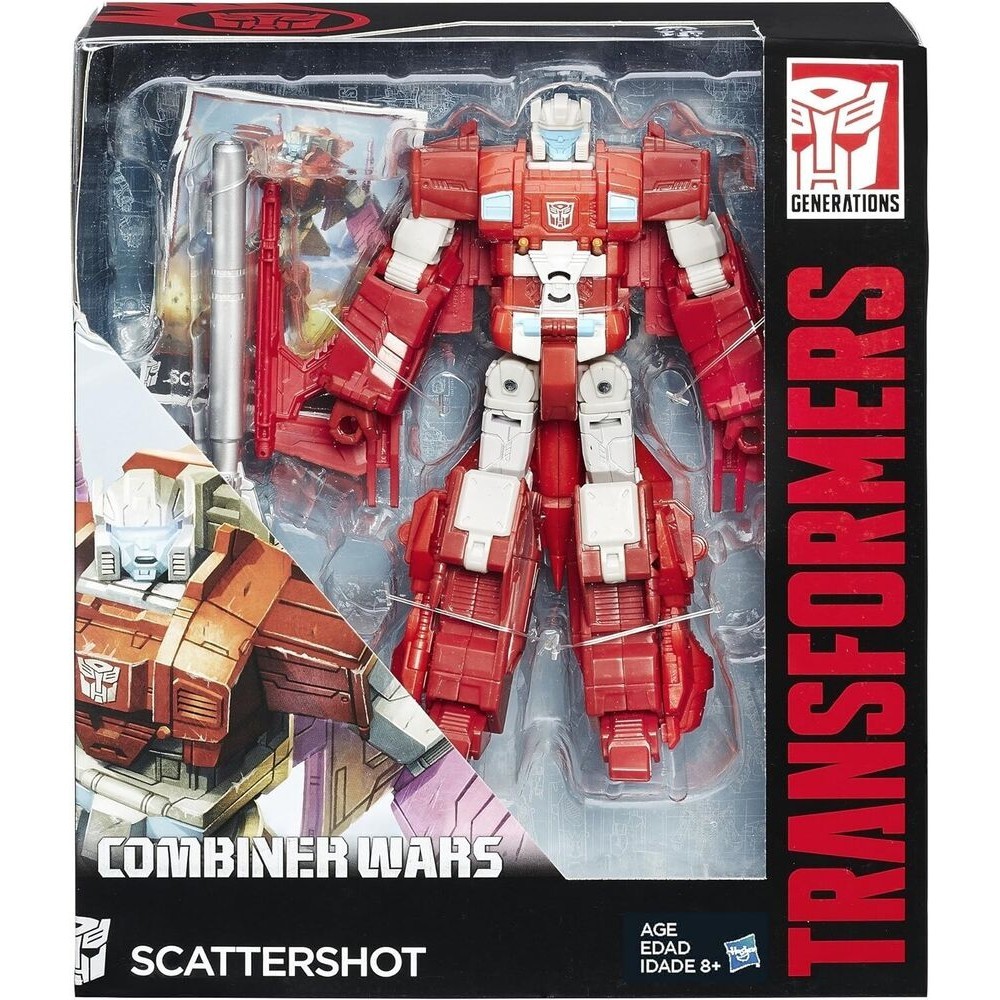 แอ็คชั่นฟิกเกอร์ Hasbro Transformers Combiner Wars Voyager Class SCATTERSHOT