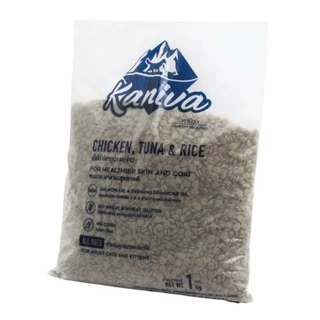 [ 1 kg ] Kaniva คานิว่า อาหารเม็ดแมว เหมาะสำหรับแมวทุกช่วงวัย โซเดียมต่ำ ไม่เค็ม (ถุงแบ่งจากโรงงาน)
