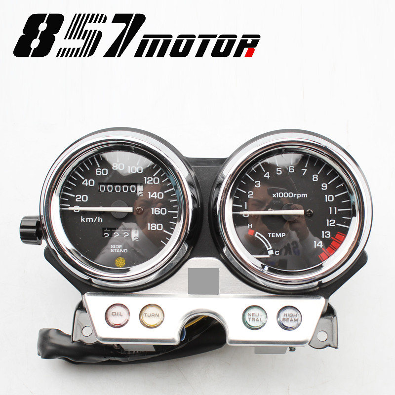 ใหม ่ เครื ่ องมือประกอบเครื ่ องวัดคลัสเตอร ์ speedometer วัดระยะทาง tachometer สําหรับ Honda CB400 1992 1993 1994 92 93 94 CB400SF