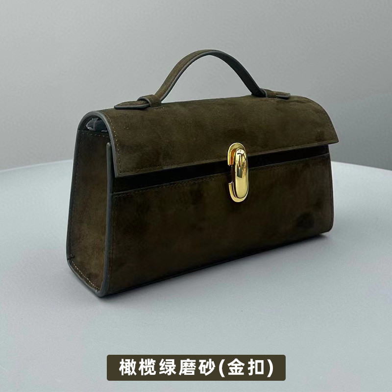 Savette Handbag cowhide กระเป๋าสะพายข้าง  การออกแบบเล็กน้อย หนังนิ่มมือแฟชั่นกระเป๋าหิ้ว