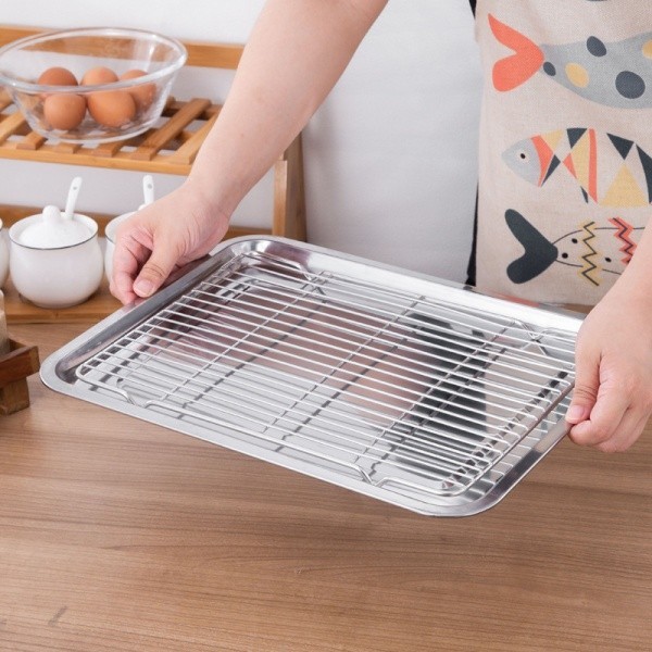 GlobalHouse SANE ตะแกรงสแตนเลส  33x53x1.5ซม. WUNBY สินค้าของแท้คุณภาพดี