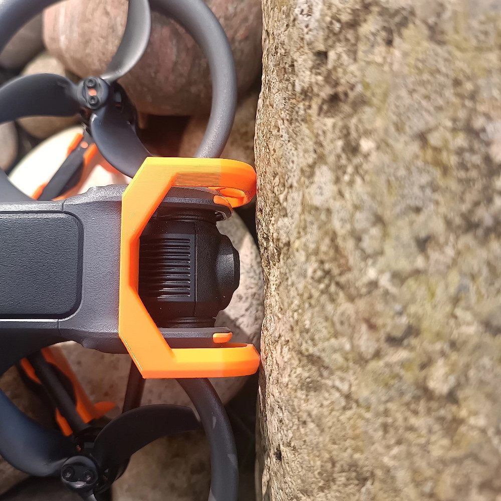 3d พิมพ์ Gimbal ป้องกันเลนส์กันชนสําหรับ DJI Avata 2 แผ่นป้องกันด้านบน Anti-Collision สําหรับ Avata2 Drone อุปกรณ์เสริม