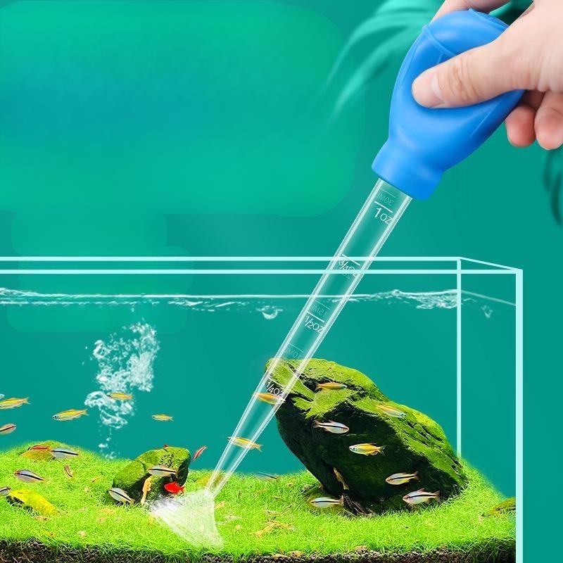 🏠Jibbyhome🏠🐟ที่ดูดขี้ปลา ดูดสิ่งสกปรกทําความสะอาดตู้ปลา🐟 #Q-0010