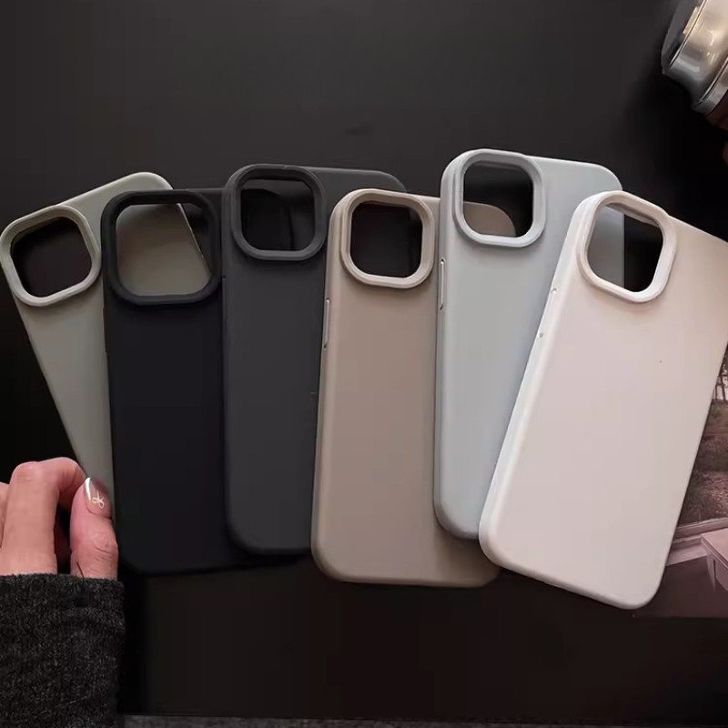 เคสกำมะหยี่(ปิดหัว-ปิดท้าย) สีกรม,ดำ,เทาเข้ม รุ่น 17 Pro Max ,7 8 plus, SE2,X XR XSmax,11 Pro Max,15 ,16 Pro Max,14 13 12 mini Pro Max พร้อมส่ง