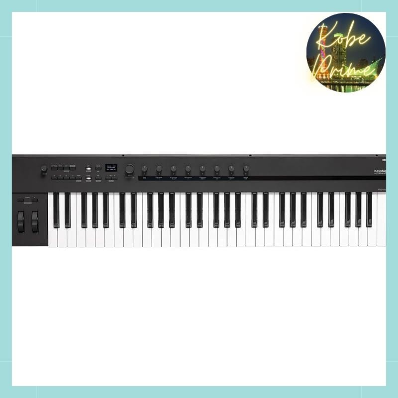 [Imported from Japan]KORG Poli Aftertouch MIDI controller Keystage-61 equipped with MIDI 2.0 and Property Exchange.