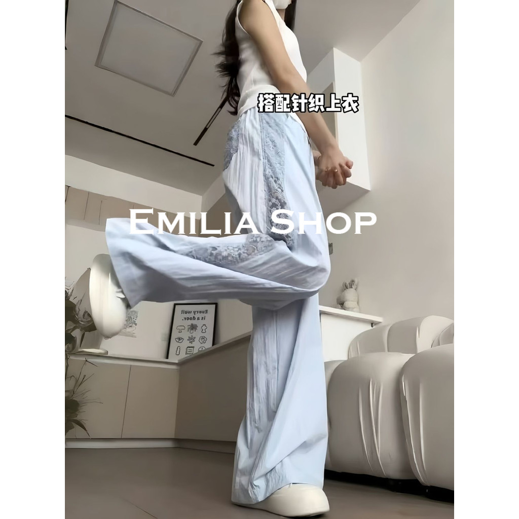 EMILIA SHOP กางเกงขายาว กางเกงคาร์โก้ผู้หญิง คาร์โก้ กางเกง Durable comfortable New Style unique WFK
