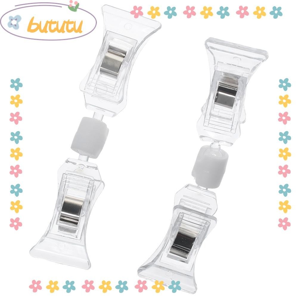 Butu 16 ชิ้นคลิปแท็ก, 16 ชิ้นป้ายสินค้า 16 ชิ้น, นามบัตรพลาสติกมินิป้ายคลิปซูเปอร์มาร์เก็ต