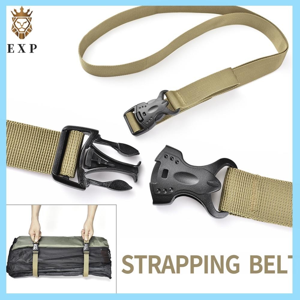[explosion1.th] ปรับ Outdoor Camp Cargo Storage ผูกเข็มขัดกระเป๋าเดินทางสายคล้องคอ