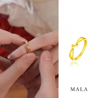 แหวนห ่ อสแตนเลสทอง Mobius แหวนสีเหล ็ กไทเทเนียม