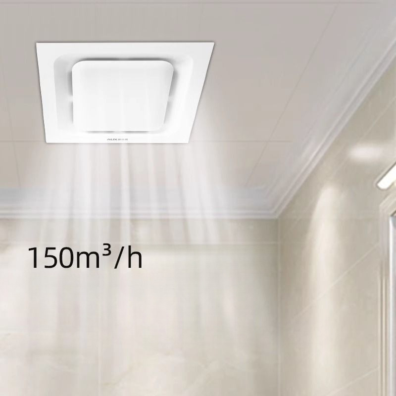 พัดลมดูดอากาศเพดานระบายอากาศในห้องครัวและห้องน้ำพัดลมระบายอากาศเพดานเงียบทรงพลัง