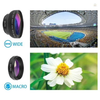 Apexel APL-0.45WM เลนส์โทรศัพท์ชุด 0.45X Super Wide Angle & 12.5X Super Macro เลนส์ HD เลนส์กล้องคลิปสําหรับ iPhone Samsung Huawei Xiaomi สมาร์ทโฟนเพิ่มเติม
