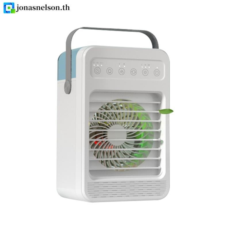 Evaporative Air Cooler Humidifier 7 สี Light พัดลมเครื ่ องปรับอากาศส ่ วนบุคคลสําหรับห ้ องสํานักงานติดตั ้ งง ่ าย
