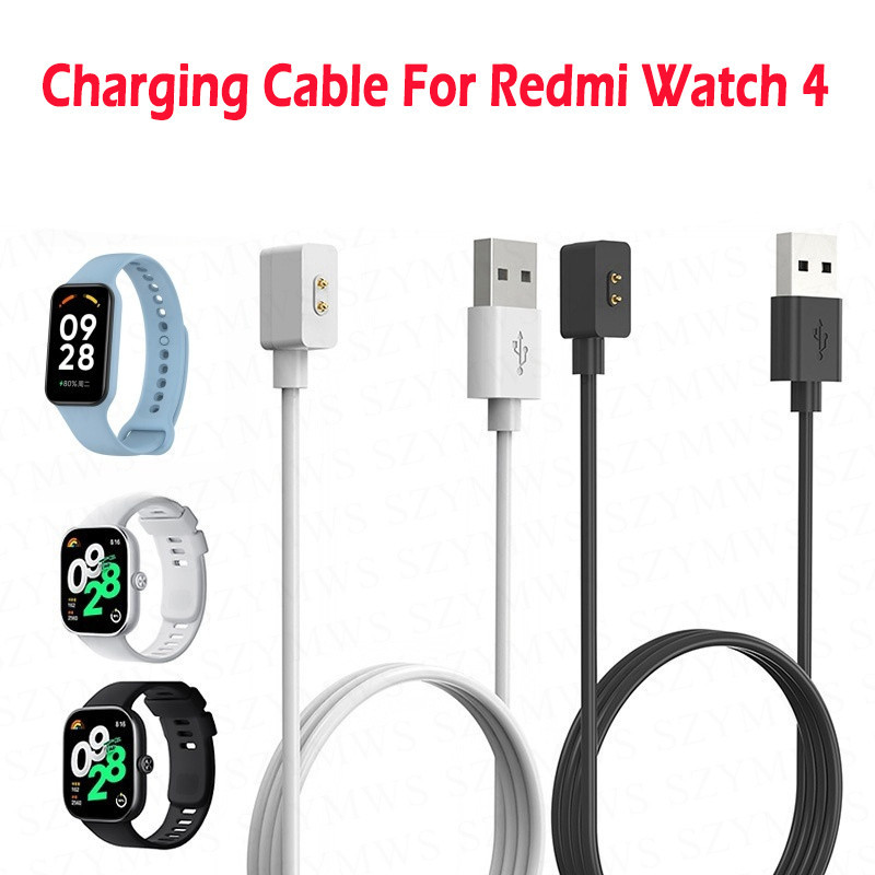 Smartwatch Charger สายชาร ์ จสําหรับ Redmi Watch 3 Watch4 Active Dock Data Line สายไฟ Fast Charger Power USB Adapter อุปกรณ ์ เสริม