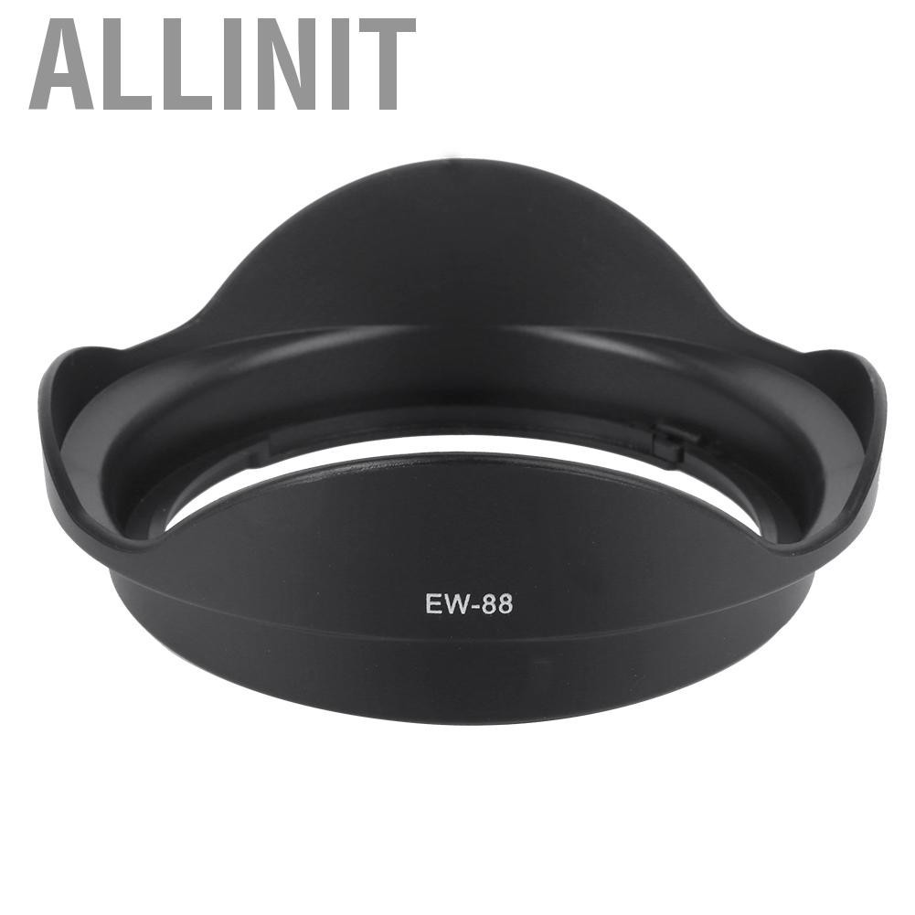 Allinit EW88 เลนส์ฮูดพลาสติกสีดำทนทานสำหรับ EF 16-35mm F/2.8L II