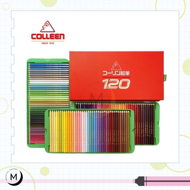 สีไม้คอลลีน Colleen 72สี 120 สี รุ่น 775 พร้อมส่ง