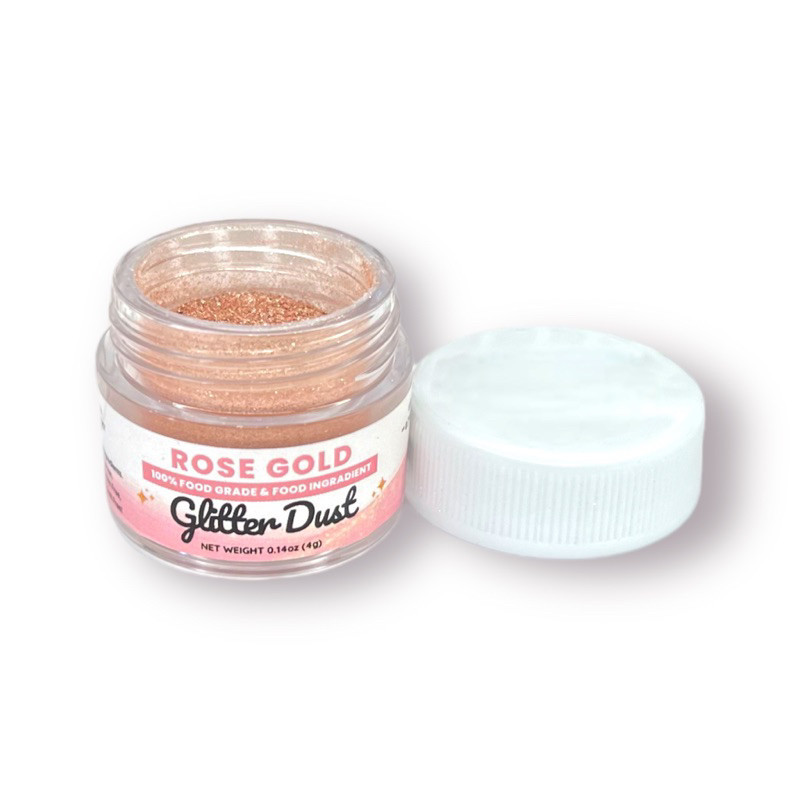 Rose Gold | Edible Glitter for Drinks & Food – กลิตเตอร์ สีโรสโกลด์ ราคา ถูกที่สุด ดีลบีเคเค แกลเลอรีภาพที่ 7