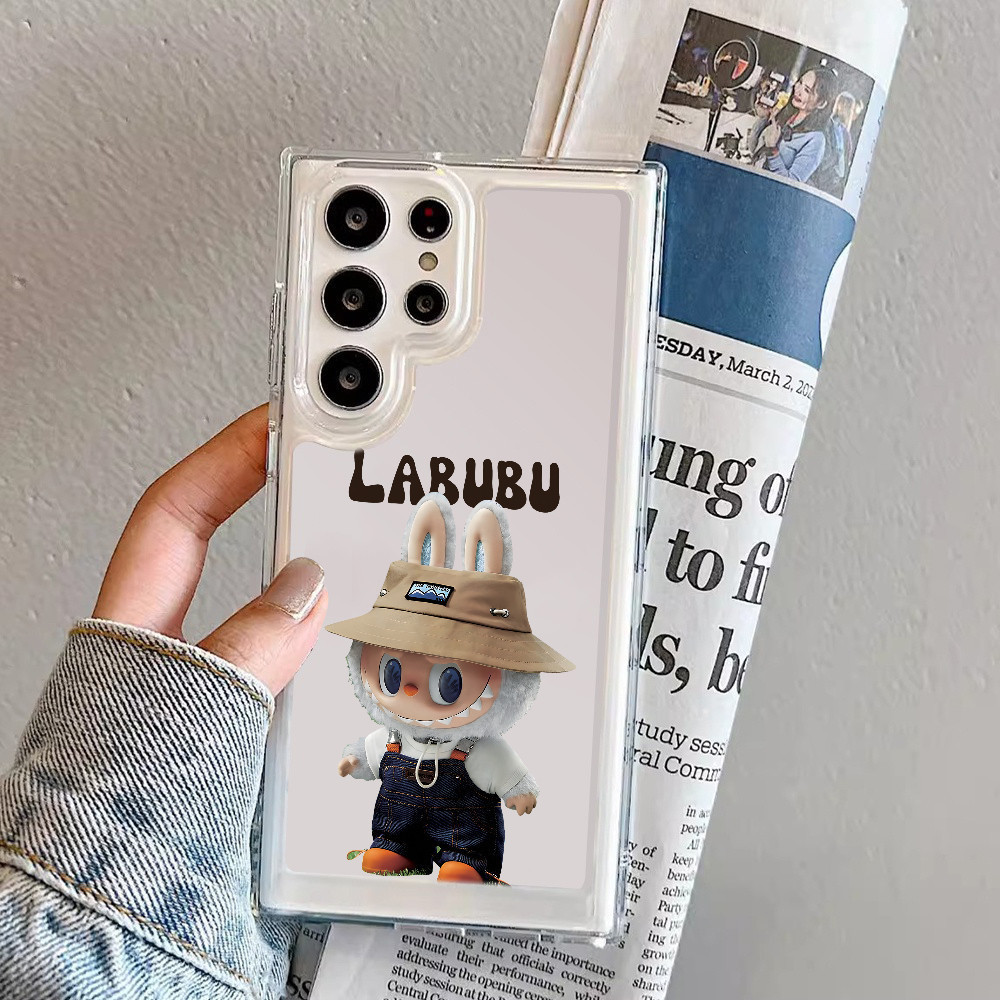 Labubu มีทุกรุ่น เคส Samsung Galaxy S21 S22 S23 S24 Plus Ultra/Fe S24Ultra S23Ultra Note20 Note10 Pro Note8 Note9 TP 029