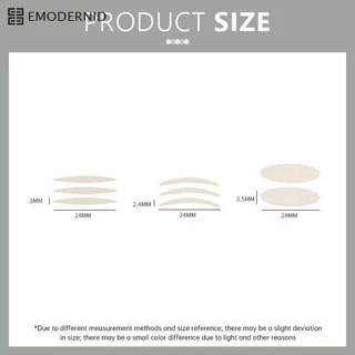 สติ๊กเกอร์ตาสองชั้น เทปปิดตา ไร้รอย สีผิวธรรมชาติ มองไม่เห็น ติดทน Eyelid Tape 24 คู่