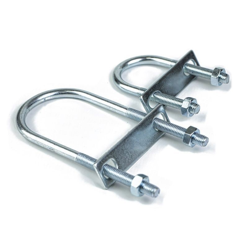 [สกรูรูปตัว U] M10 Full Set U-Shaped Clamp U-Shaped Bolt U-Shaped Pipe Clamp Riding Card Hoop Water 