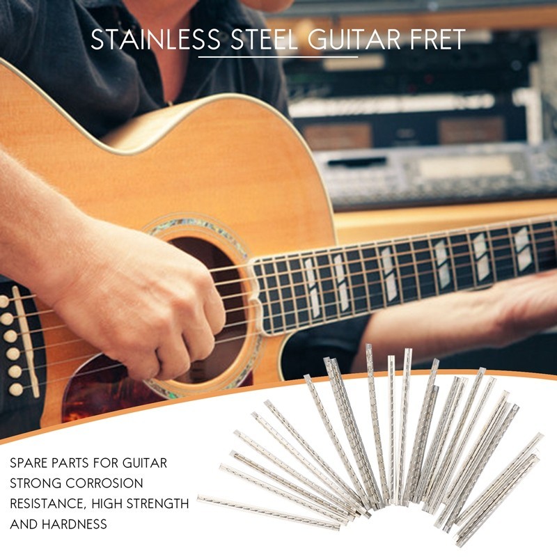 Silver Fret Wire กีตาร์ไฟฟ้า Fretwire Jumbo กว้าง 2.90mm