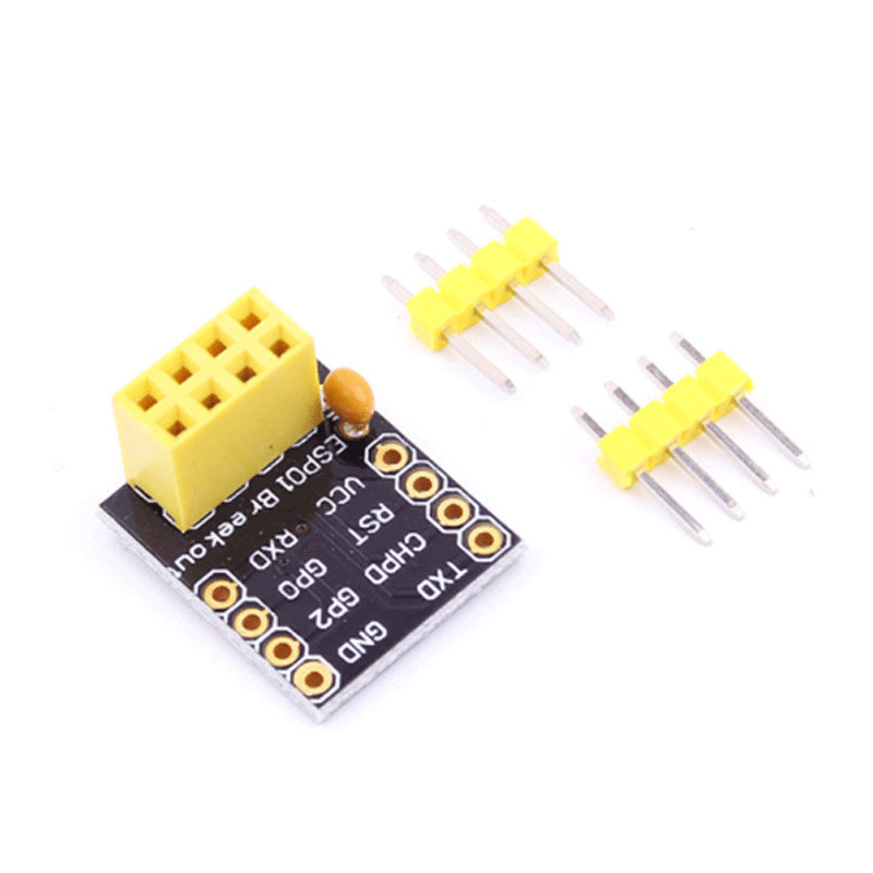 Esp-01 ESP8266 ESP-01S รุ ่ น ESP8266 Serial Bread board Adapter To WiFi Transceiver โมดูล Breakout UART โมดูล ราคา ถูกที่สุด ดีลบีเคเค แกลเลอรีภาพที่ 4