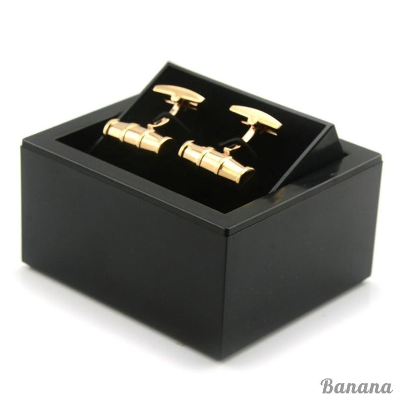 [ในสต็อก] Cufflink Box Case Cufflinks Display Case เครื่องประดับของขวัญกล่องสําหรับหมั้นงานแต่งงานครบรอบวาเลนไทน์ Travel