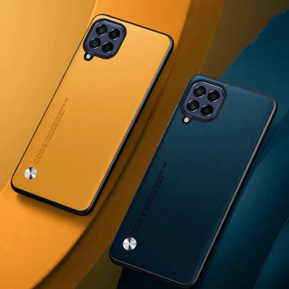 หรูหรา PU หนังสําหรับ Samsung Galaxy A12 A22 A42 M12 M22 M32 4G M42 5G F42 ปกหลังซิลิโคนป้องกันโทรศัพท์กรณี Coque