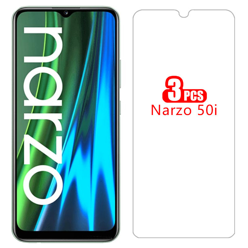 เคสสําหรับ realme narzo 50i ฝาครอบปกป้องหน้าจอกระจกนิรภัยบน narzo50i 50 i50 coque realmi reme romme 