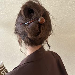 แฟชั ่ นเกาหลี Twist Grips Hairpin Hairclips อุปกรณ ์ เสริมผมสําหรับสาวหวาน