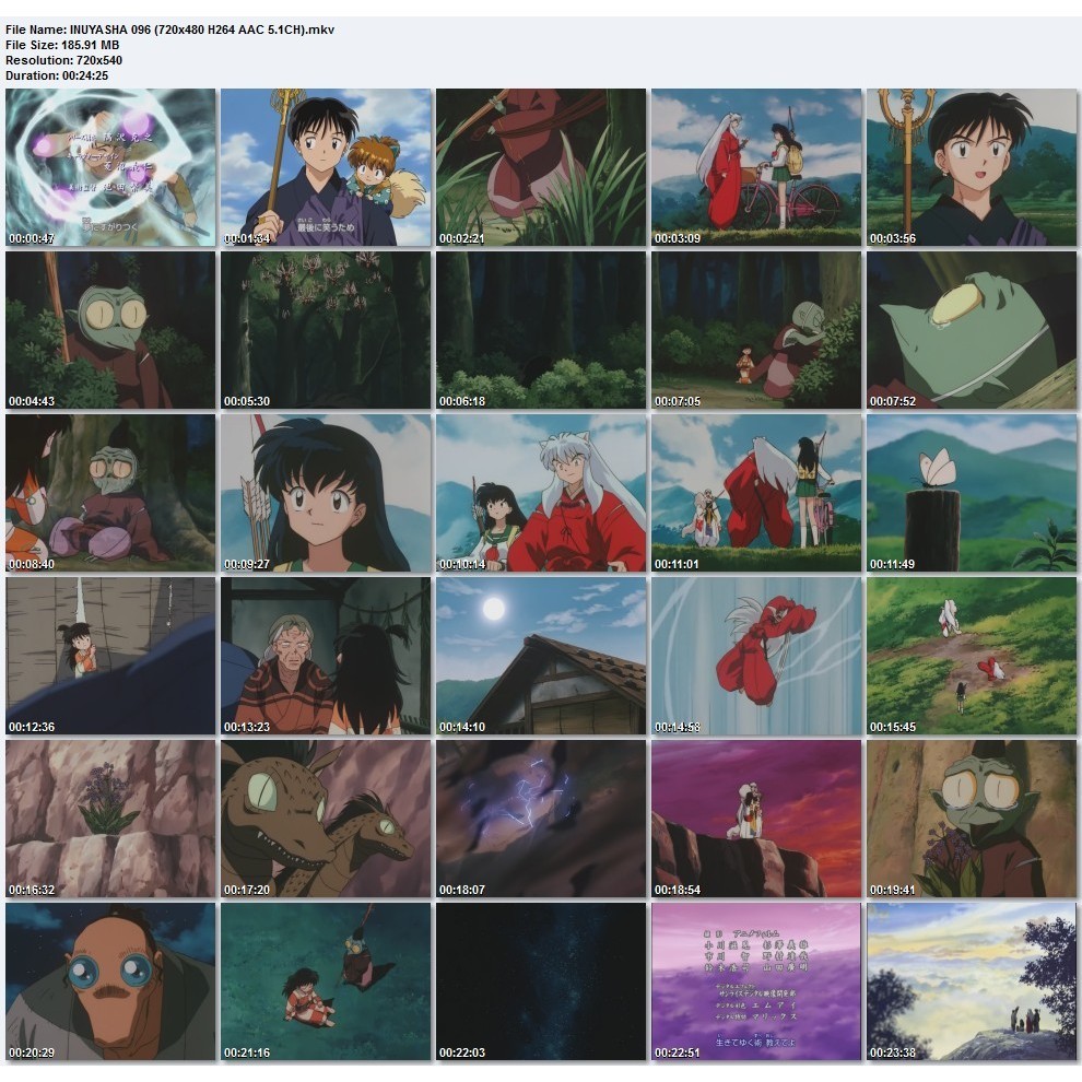 อินุยาฉะ เทพอสูรจิ้งจอกเงิน อนิเมะ 193 ตอน + 4 มูฟวี่ อนิเมะ พากษ์ไทย 540p 480p 1080p USB แฟลชไดร์ คอมพิวเตอร์ มือถือ