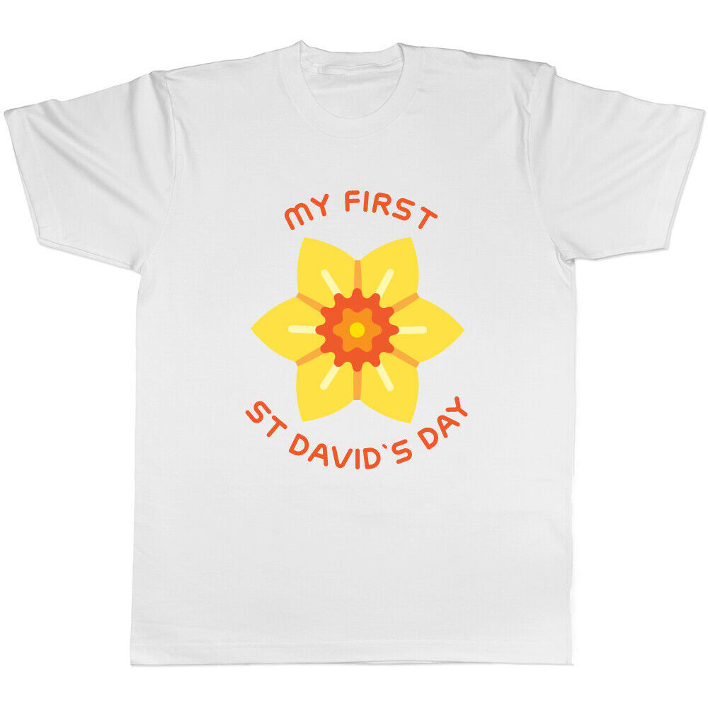 เสื้อยืดบุรุษสีวัน Happy St DavidS