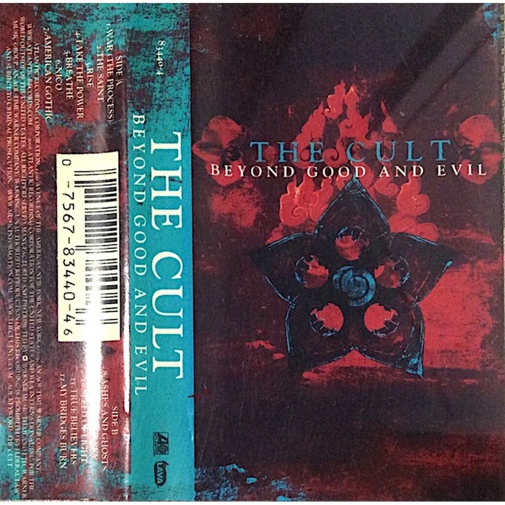 The Cult beyond good and evil cassette