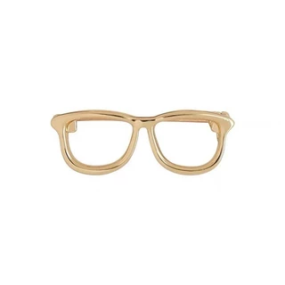 ใหม่ญี่ปุ่นการ์ตูนเกาหลี Mini Simple Glossy แว่นตาเข็มกลัด All-Match Niche ที่ไม่ซ้ํากัน Anti-glare Pin อุปกรณ์เสริม
