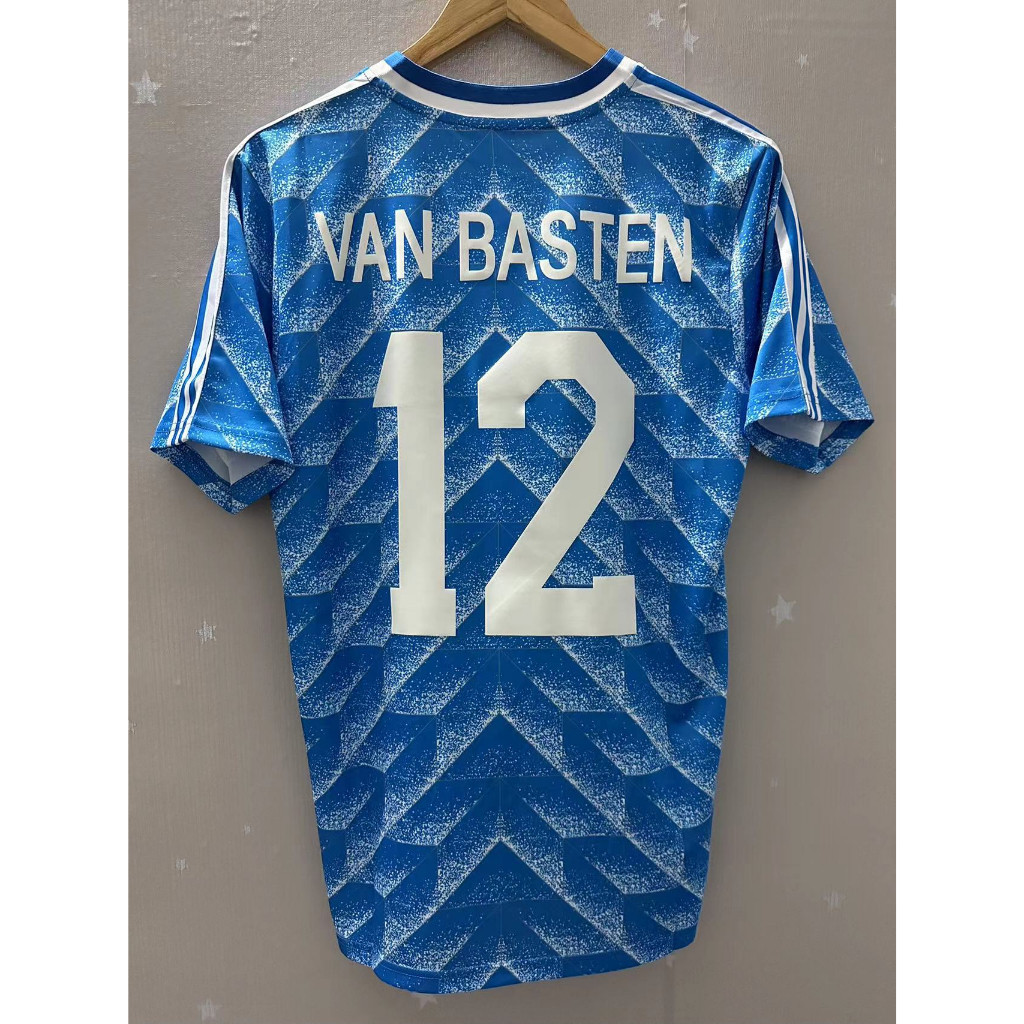 yoyostop1988เนเธอร์แลนด์คุณภาพสูง Away Retro Soccer Jersey เสื้อยืดที่กําหนดเองฟุตบอล GULLIT VAN BAS