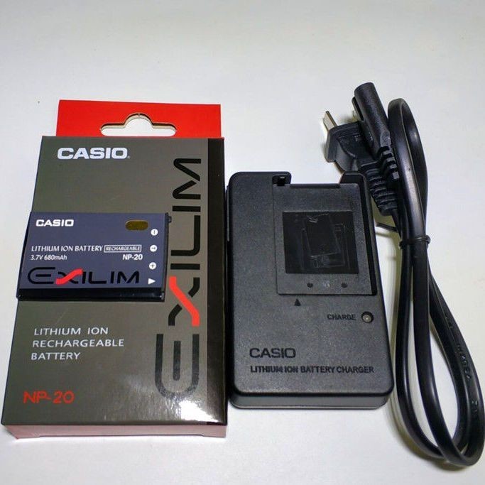 Ex-z3 Z4 Z60 Z65 Z70 Z75 S770 S880 กล้อง NP-20 แบตเตอรี่ + เครื่องชาร์จ