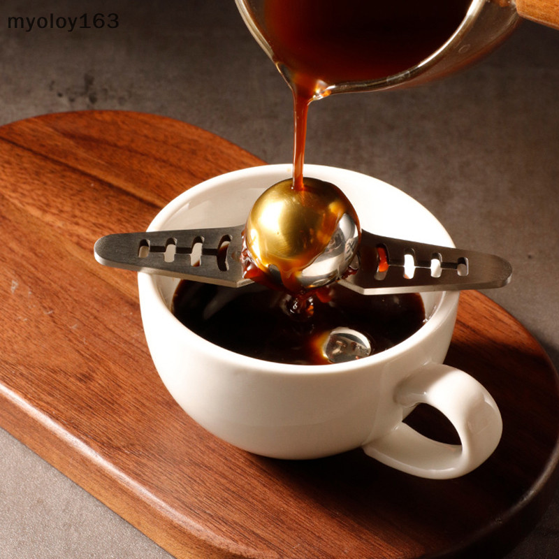 Myoloy ลูกน้ําแข็งสแตนเลสสําหรับ Espresso เพิ่มรสชาติกาแฟ เย็นเร็ว เครื่องมือครัว