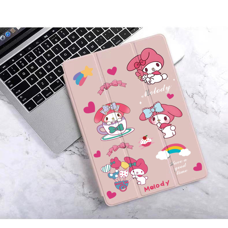 เคส สำหรับ HUAWEI Mate Pad 10.4/T10/T10s/T8/T5 10.1/ XIAOMI Mi5/MI5Pro MI6 Pad 5/6 Honor Pad X9 11.5 ใส่ปากกาได้ 032 - รูปที่ 3