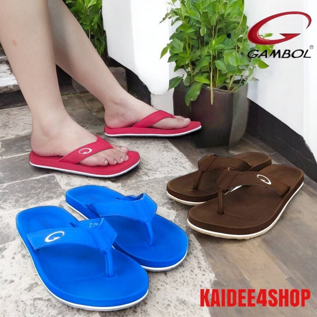 รองเท้าแตะ รองเท้าแตะหูหนีบ gambol รุ่น 11267