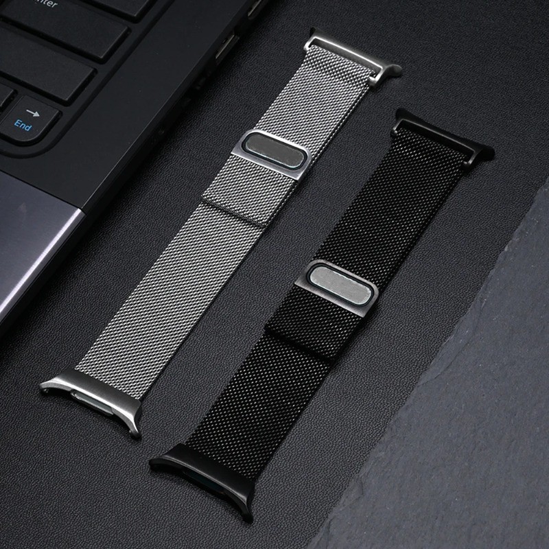 No Gaps Milanese Loop Strap สําหรับ Samsung Galaxy watch 7 ultra 47 มม.แม่เหล็กสําหรับนาฬิกา 7 ultra 47 มม.สร้อยข้อมือสแตนเลส
