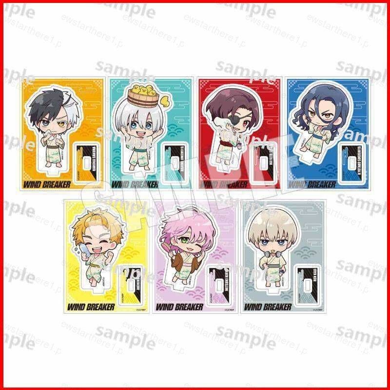 Jason WIND BREAKER Bliss ซุป Haruka Sakura Kyotaro Sugishita อะคริลิคป้าย UP อะนิเมะรุ่นของเล่นขาตั้งแผ่นผู้ถือ
