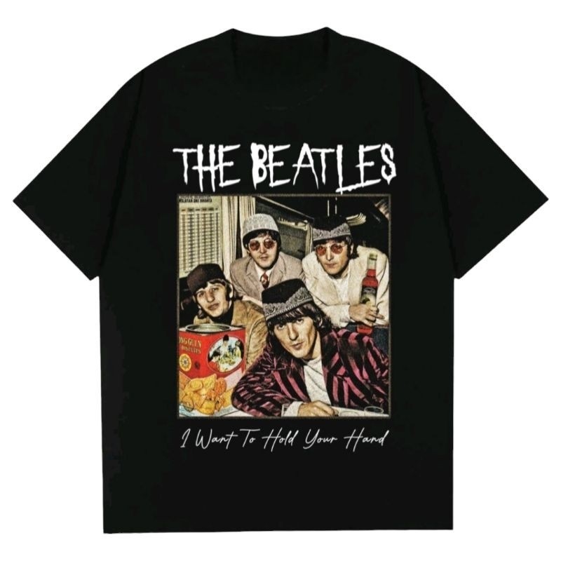 เสื้อยืด - The Beatles Fasting | เสื้อยืดวง | John Lennon | วงดนตรีและภาพยนตร์ล้อเลียน | เสื้อผ้าเพล